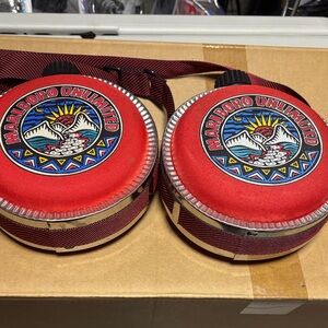 Marlboro Unlimited Red and Black Round Pouches thermos for camping picnic